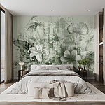 Fotobehang Het ingewikkelde bloemendesign van de natuur onthuld.