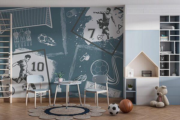 Collage van verschillende sportbeelden Fotobehang Collage van verschillende sportbeelden