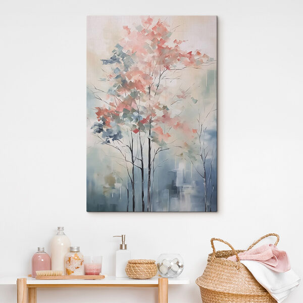 Schilderij van een boom Canvas Schilderijen Schilderij van een boom