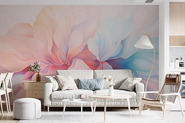 Fotobehang Zachte tinten in delicate harmonie (Artikelnummer: w08873) Fotobehang Fotobehang Zachte tinten in delicate harmonie (Artikelnummer: w08873)