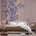 Fotobehang Plant met blauwe bladeren
