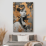 Canvas Schilderijen Etherische schoonheid in gedempte tinten