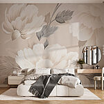 Fotobehang Behang met bloemen
