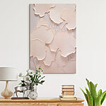 Canvas Schilderijen Groep witte bladeren