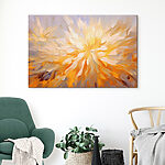 Canvas Schilderijen Schilderij van een bloem
