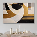Canvas Schilderijen Abstracte vormen in een modern ontwerp