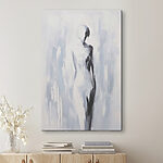 Canvas Schilderijen Schilderij van een vrouw