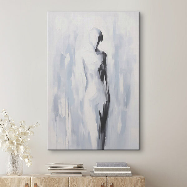 Schilderij van een vrouw Canvas Schilderijen Schilderij van een vrouw