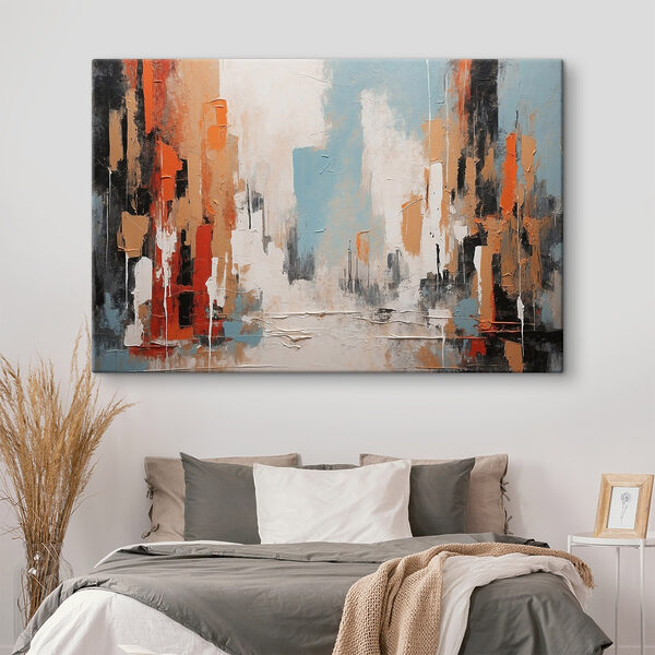Schilderen van verschillende kleuren Canvas Schilderijen Schilderen van verschillende kleuren