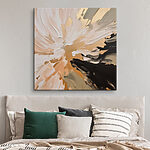 Canvas Schilderijen Abstracte texturen in gedempte tinten.