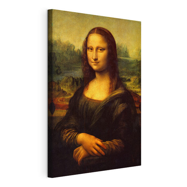Schilderij van een vrouw Canvas Schilderijen Schilderij van een vrouw
