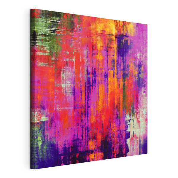 Canvas Schilderijen Kleurrijke achtergrond met verschillende kleuren