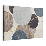 Canvas Schilderijen Abstract cirkels en ringen patroon