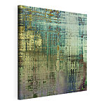Canvas Schilderijen Abstract patroon met aardetinten