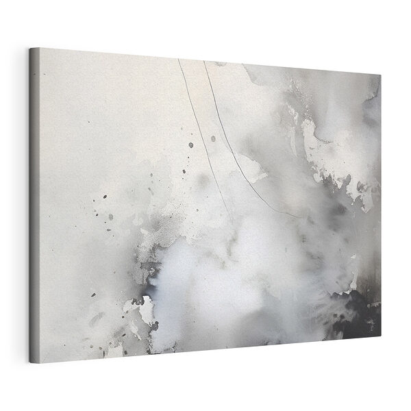 Canvas Schilderijen Canvas prints White and gray background
