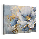 Canvas Schilderijen Schilderij van een bloem