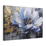 Canvas Schilderijen Schilderij van een bloem