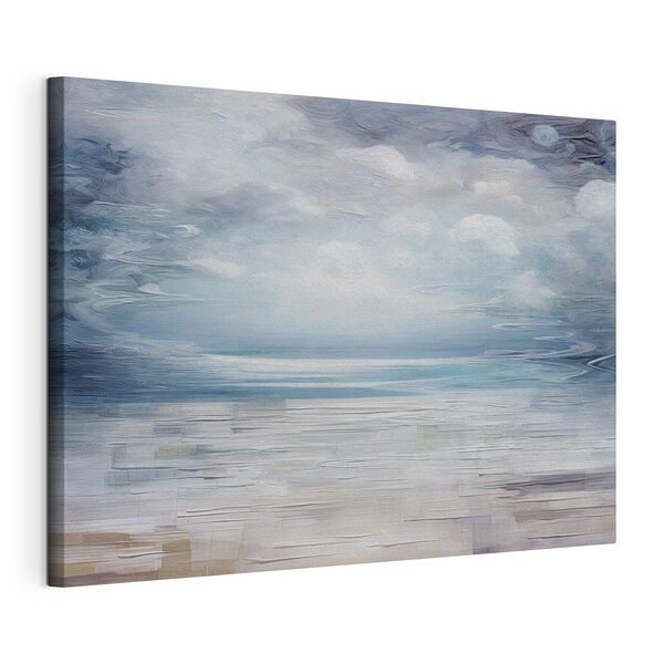 Schilderij van wolken in de lucht Canvas Schilderijen Schilderij van wolken in de lucht