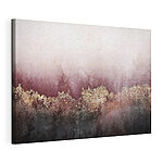 Canvas Schilderijen Abstract landschap met structuuraccenten