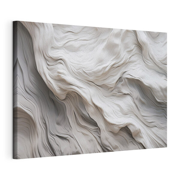 Canvas Schilderijen Vloeiend stofachtig abstract patroon