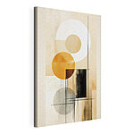 Canvas Schilderijen Geometrische vormen in abstracte harmonie