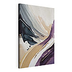 Canvas Schilderijen Abstracte golven van kleur en beweging