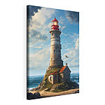 Canvas Schilderijen Vliegende vogel in de lucht