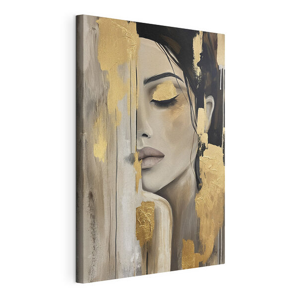 Canvas Schilderijen Een vleugje schoonheid en elegantie