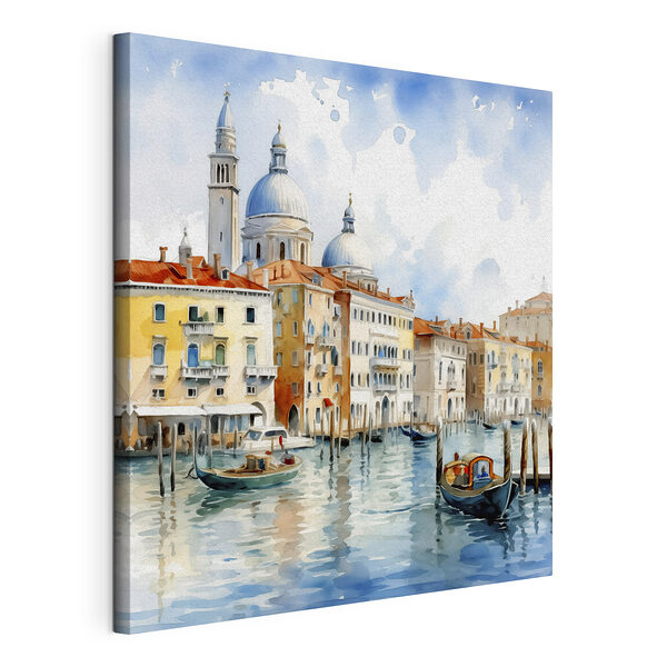 Schilderen van een boot Canvas Schilderijen Schilderen van een boot
