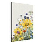 Canvas Schilderijen Schilderen van bloemen en planten