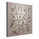 Canvas Schilderijen Spel van tic tac toe