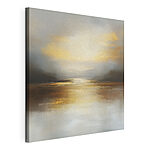 Canvas Schilderijen Zonsondergang boven water
