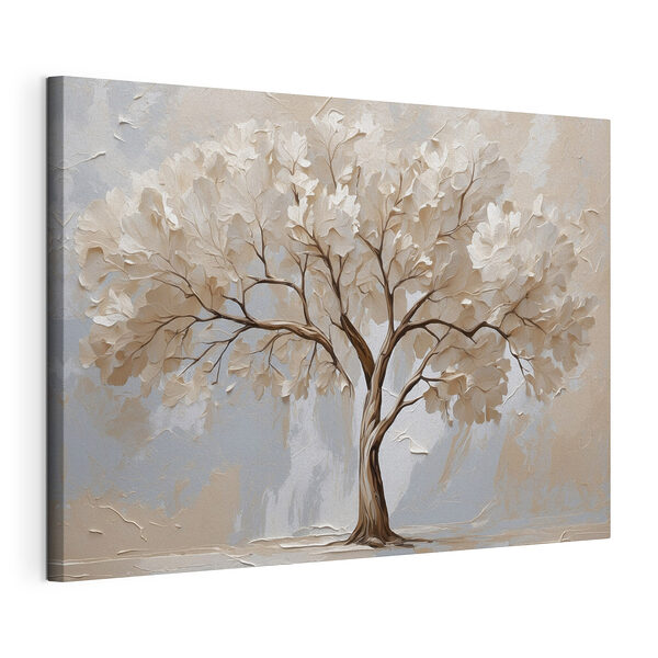 Schilderij van een boom Canvas Schilderijen Schilderij van een boom