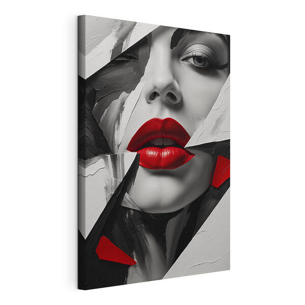 Artistieke expressie door felle kleuren Canvas Schilderijen Artistieke expressie door felle kleuren