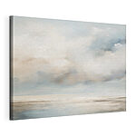 Canvas Schilderijen Bewolkte lucht boven water