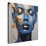 Canvas Schilderijen Studie in kleur en emotie