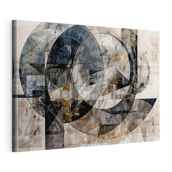 Canvas Schilderijen Artistiek spel van vormen en tonen (Artikelnummer: s42212) Canvas Schilderijen Canvas Schilderijen Artistiek spel van vormen en tonen (Artikelnummer: s42212)