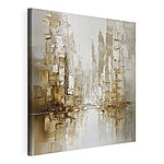 Canvas Schilderijen Schilderij van een stad