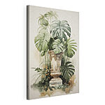 Canvas Schilderijen Plant in een vaas