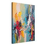 Canvas Schilderijen Schilderen van verschillende kleuren