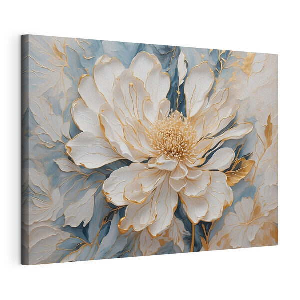 Elegante bloem met delicate details Canvas Schilderijen Elegante bloem met delicate details