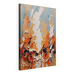 Canvas Schilderijen Levendige tinten in fascinerende abstractie