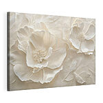 Canvas Schilderijen Delicate bloemblaadjes in zachte tinten