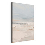 Canvas Schilderijen Witte en blauwe lucht met wolken