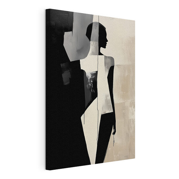Canvas Schilderijen Vrouw’s gezicht in een witte jurk (Artikelnummer: s43969) Canvas Schilderijen Canvas Schilderijen Vrouw’s gezicht in een witte jurk (Artikelnummer: s43969)