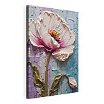 Canvas Schilderijen Schilderij van een bloem