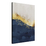 Canvas Schilderijen Canvas prints Ocean meets sparkling sunrise waves