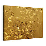 Canvas Schilderijen Boom met witte bloemen