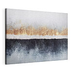 Canvas Schilderijen Zwart-wit schilderij