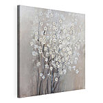 Canvas Schilderijen Schilderij van witte bloemen